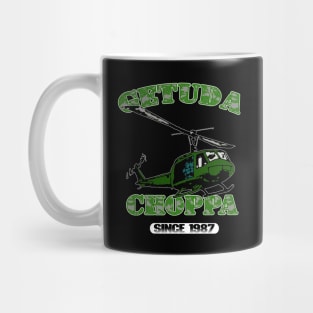 Getuda Choppa on black Mug